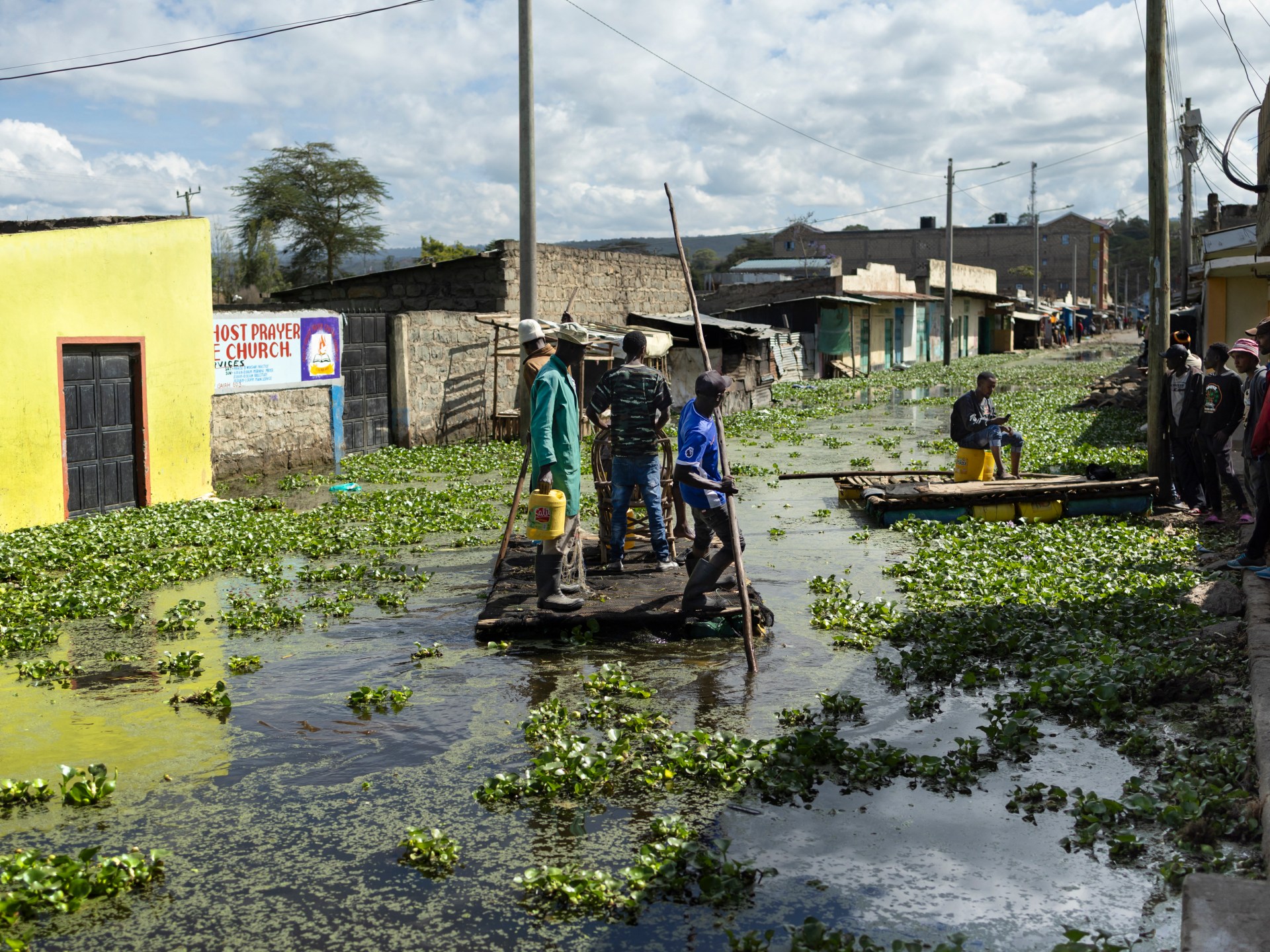 Photos: Kenyan lake flood displaces thousands, ruins homes and schools 