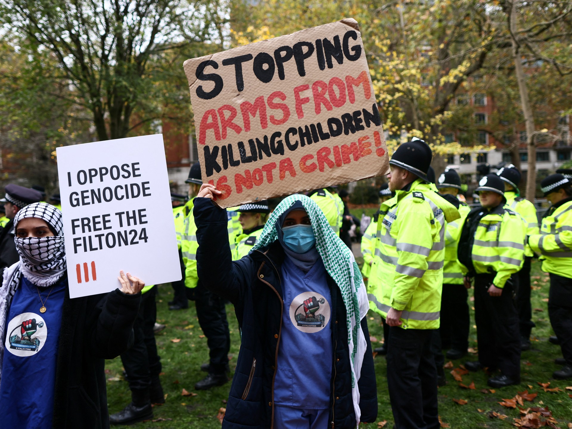 Palestine Action hunger strikers are ‘dying’ in prison, UK doctor warns 