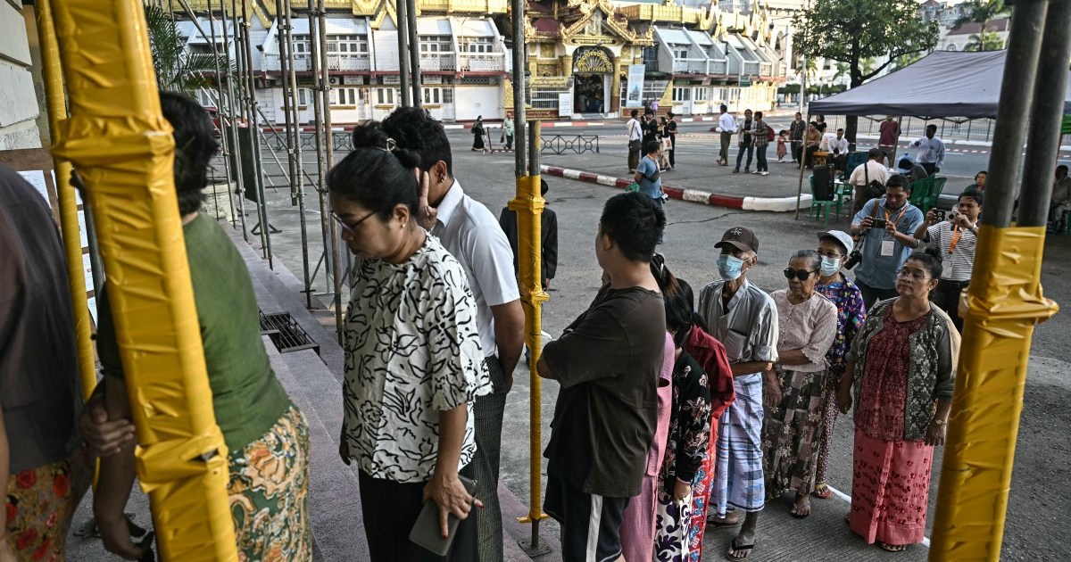Polls open in Myanmar as military stages first election since 2021 coup 