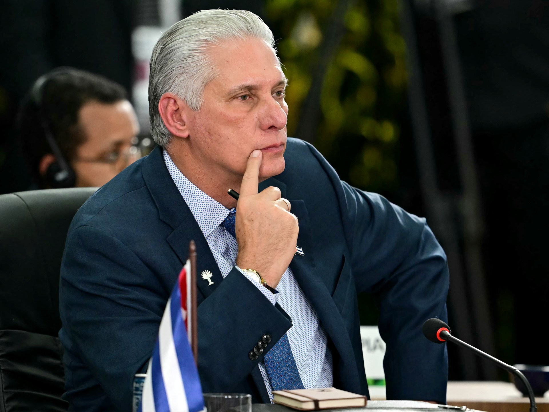 Cuban president says no talks with the United States at present 