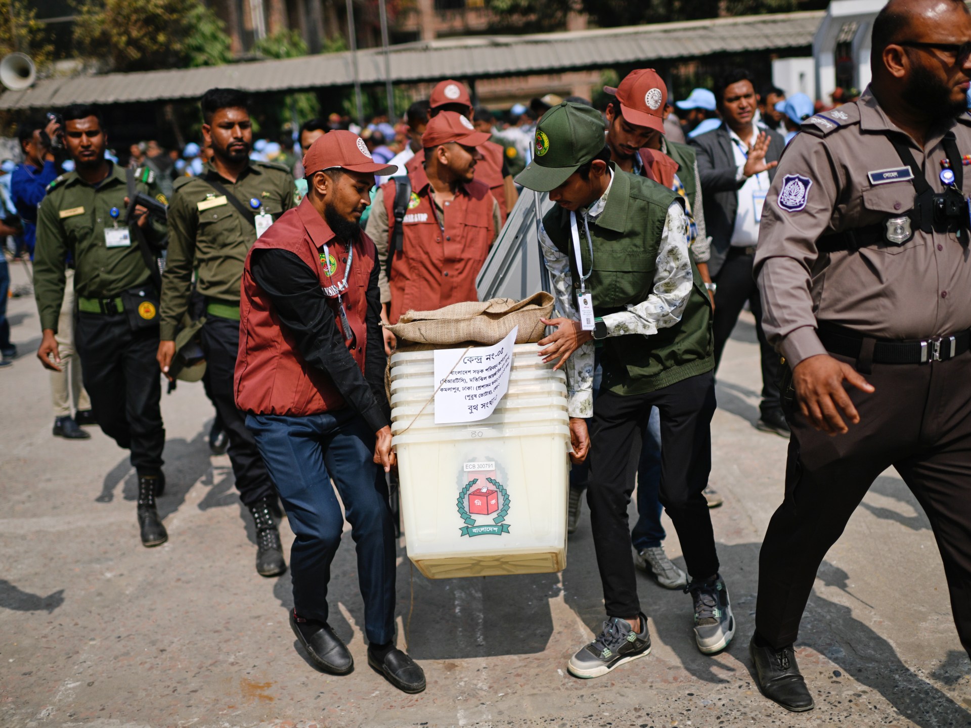 Bangladesh tightens security as it holds first election since 2024 uprising 