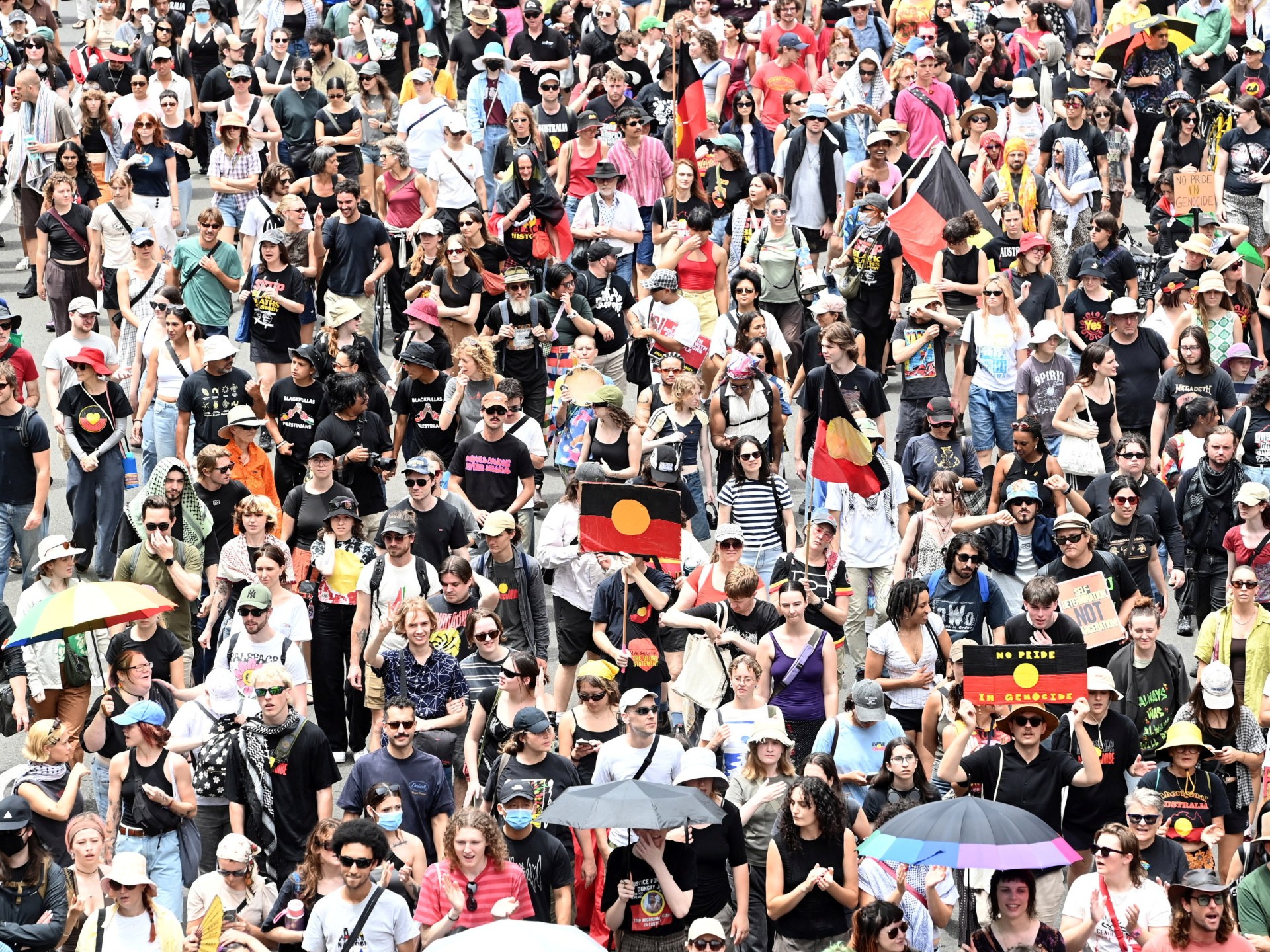 Man charged with ‘terrorism’ for bomb at Indigenous protest in Australia 