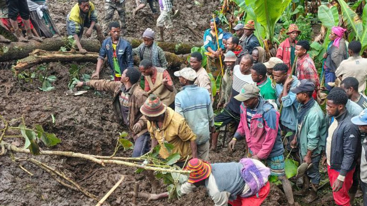 At least 64 killed, dozens reported missing in Ethiopia landslides, floods 