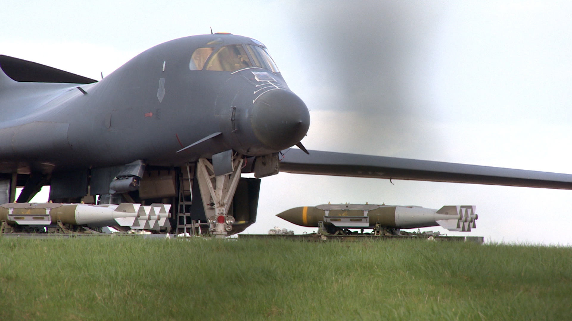 Bunker-busting bombs loaded onto US planes at UK airbase amid Iran war 